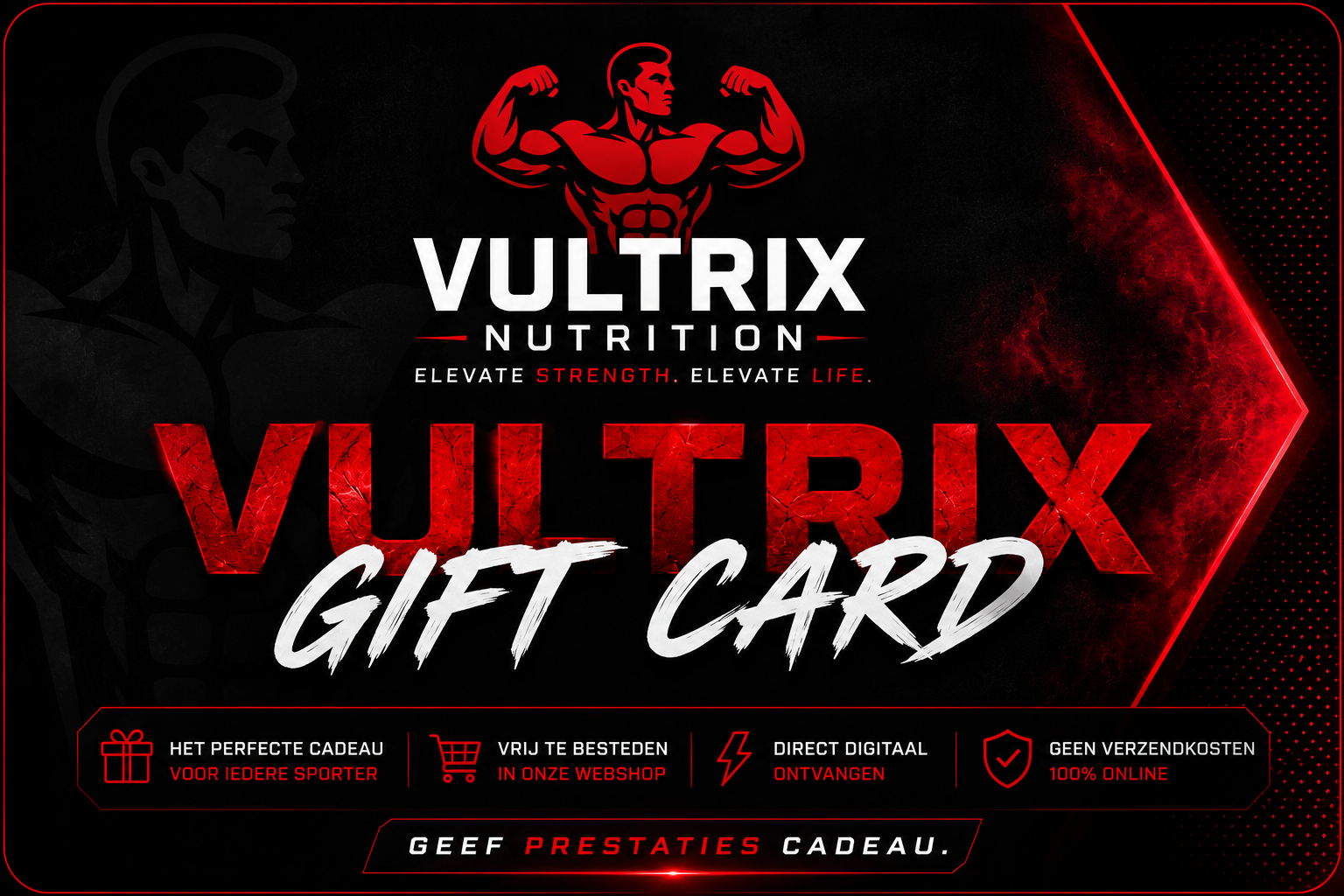 Vultrix Nutrition Cadeaubon